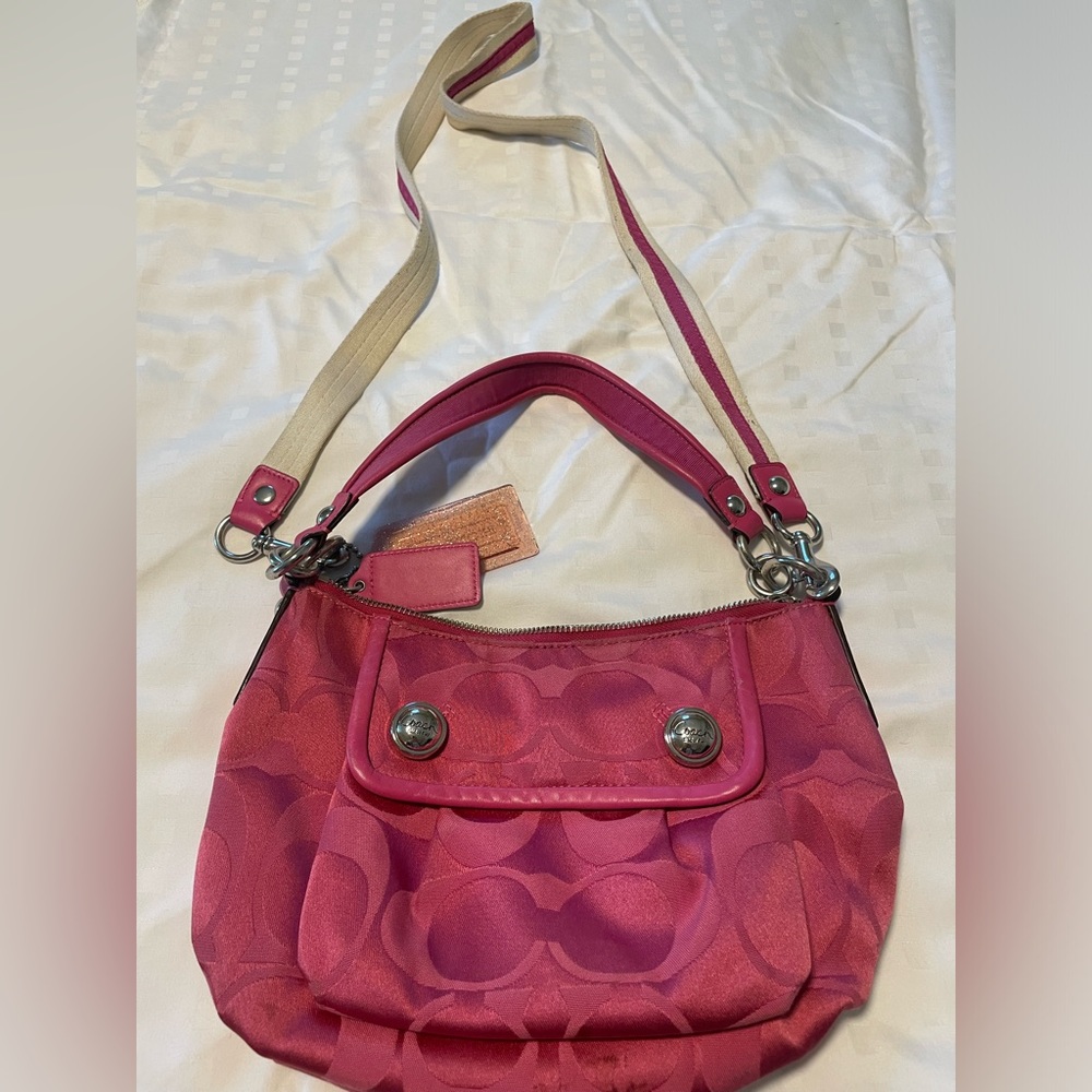 Coach Pink Casual Crossbody Bag